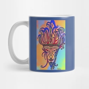 Venetian Mask Drawing Mug